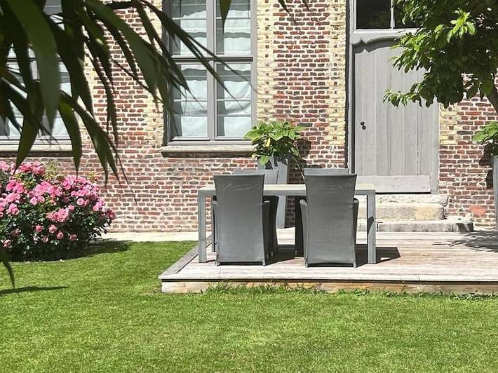 Location de vacances pour 4 personnes, avec Terrasse et Jardin à Herzeele