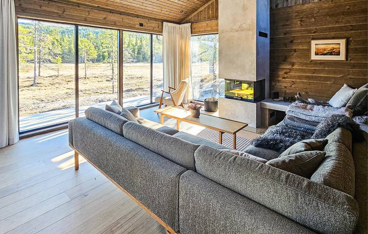 Ferienhaus für 9 Personen mit Garten in Sigdal