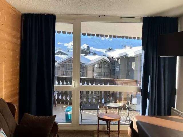 Gehele studio, Val Thorens Studio Voor 3 Zuidelijke Blootstellingen in Val Thorens, Massif de la Vanoise