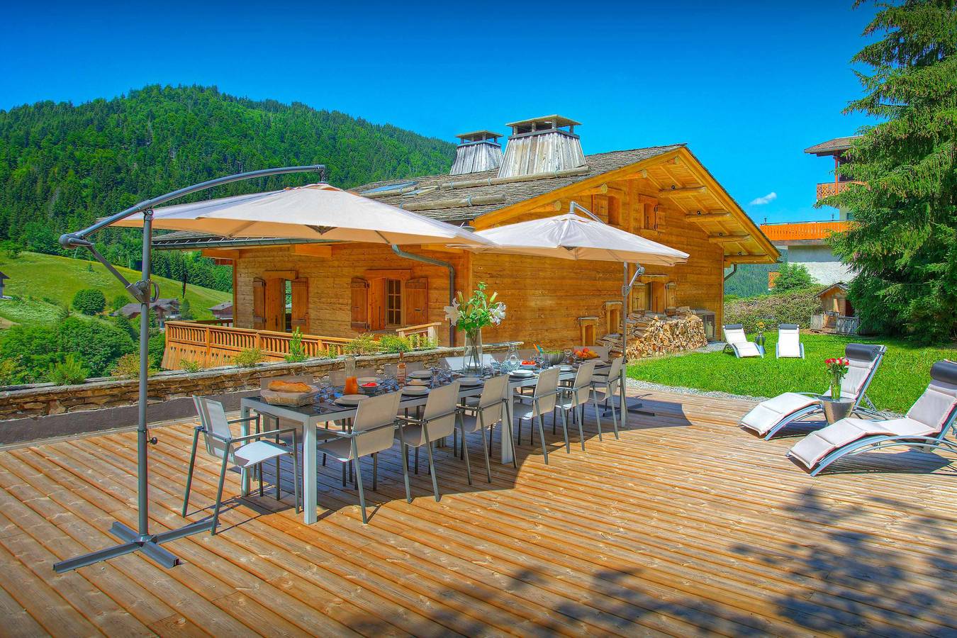 Chalet près des pistes, spa de nage (été), sauna, jacuzzi - Ovo Network in La Clusaz, Région d'Annecy