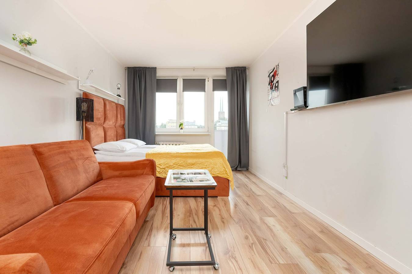 Entire studio, Bema 29C | Gdynia | Bright Studio | Near Centre in Kamienna Góra, Gdynia