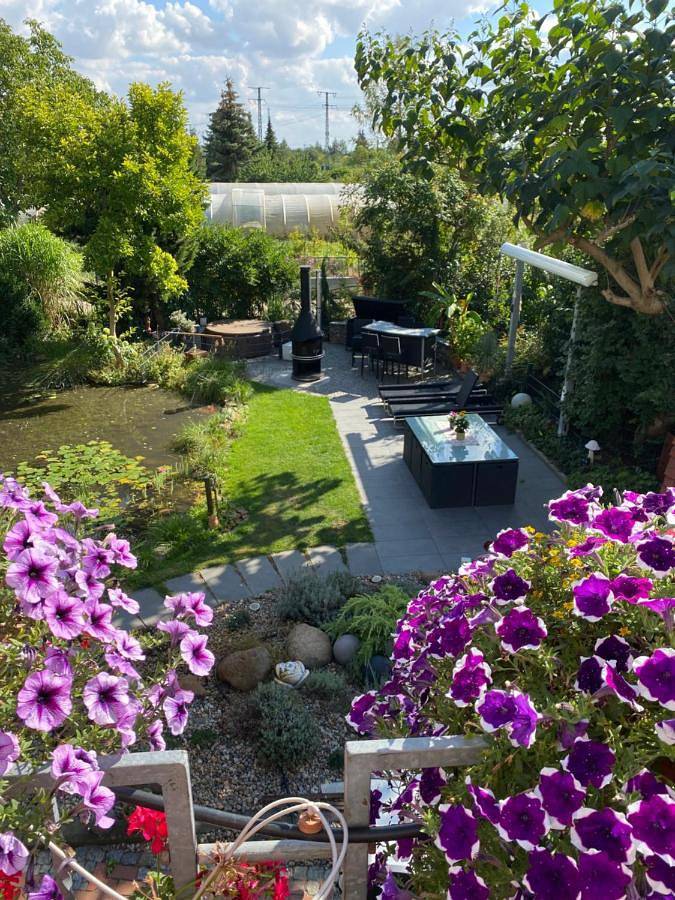 Appartement de vacances pour 3 personnes, avec jardin et vue