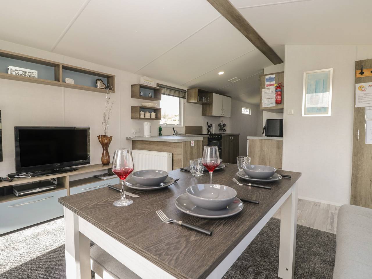 Standard Caravan at Three Lochs Holiday Park in Dumfries and Galloway