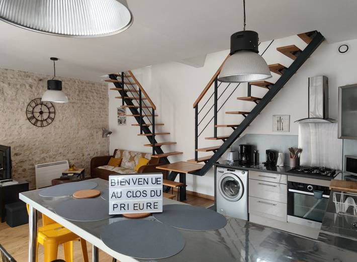 Gîte pour 4 personnes, avec jardin et terrasse
