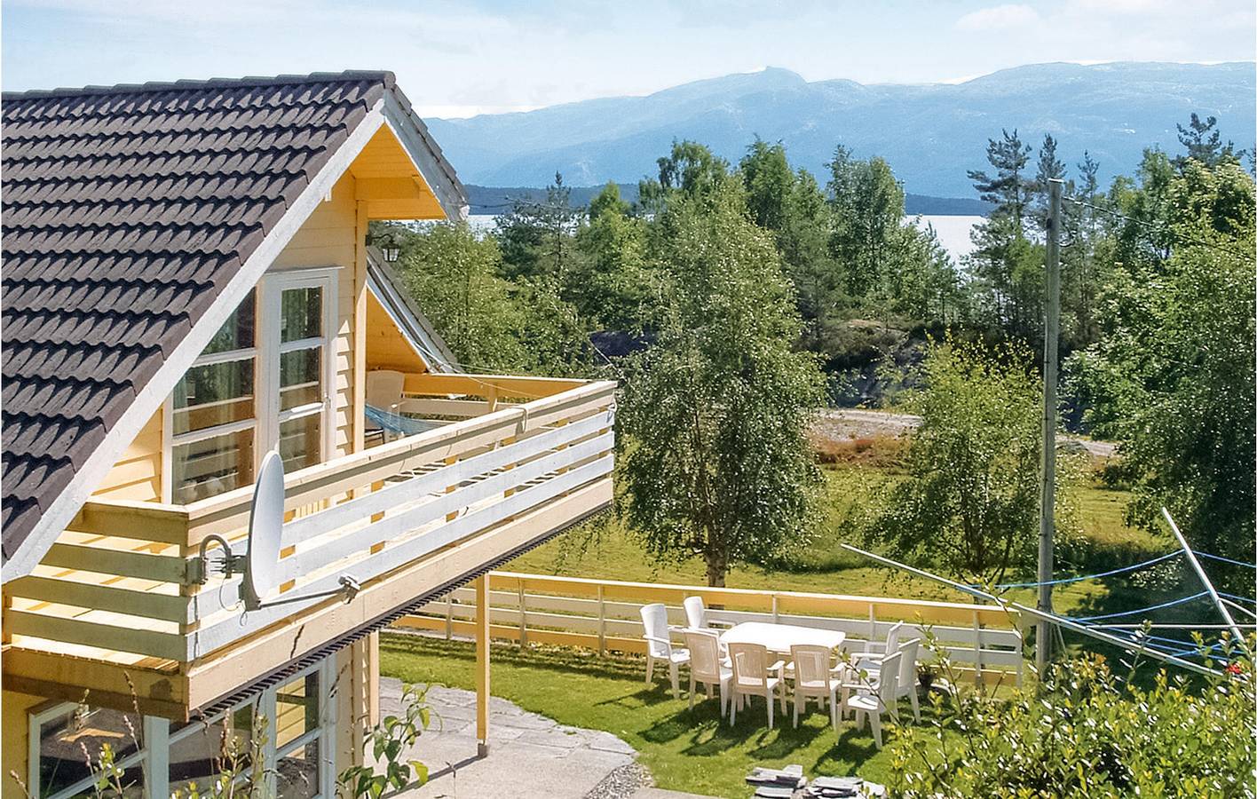 Ferienhaus für 10 Personen mit Sauna in Hardangerfjord