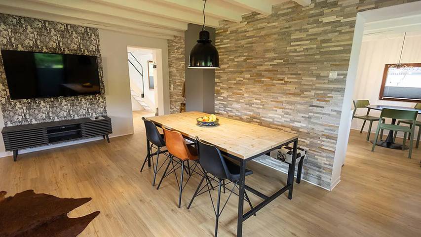 Ferienhaus für 5 Personen, mit Sauna und Garten, mit Haustier