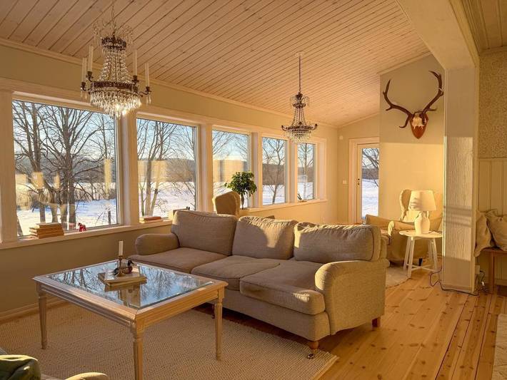 Villa für 6 Personen, mit Terrasse und Sauna sowie Ausblick - 1