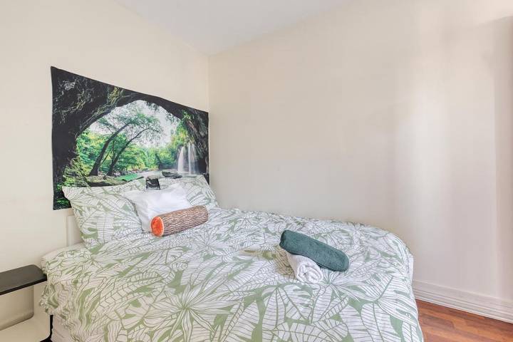 Appartement de vacances pour 8 personnes, avec jardin et vue