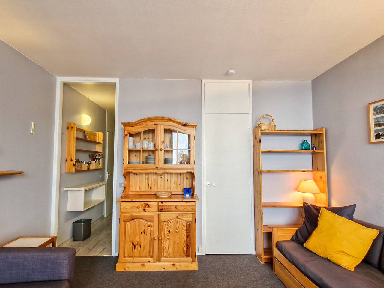 Studio entier, Studio lumineux avec balcon - Proche des pistes et commerces in Flaine, Arâches-la-Frasse