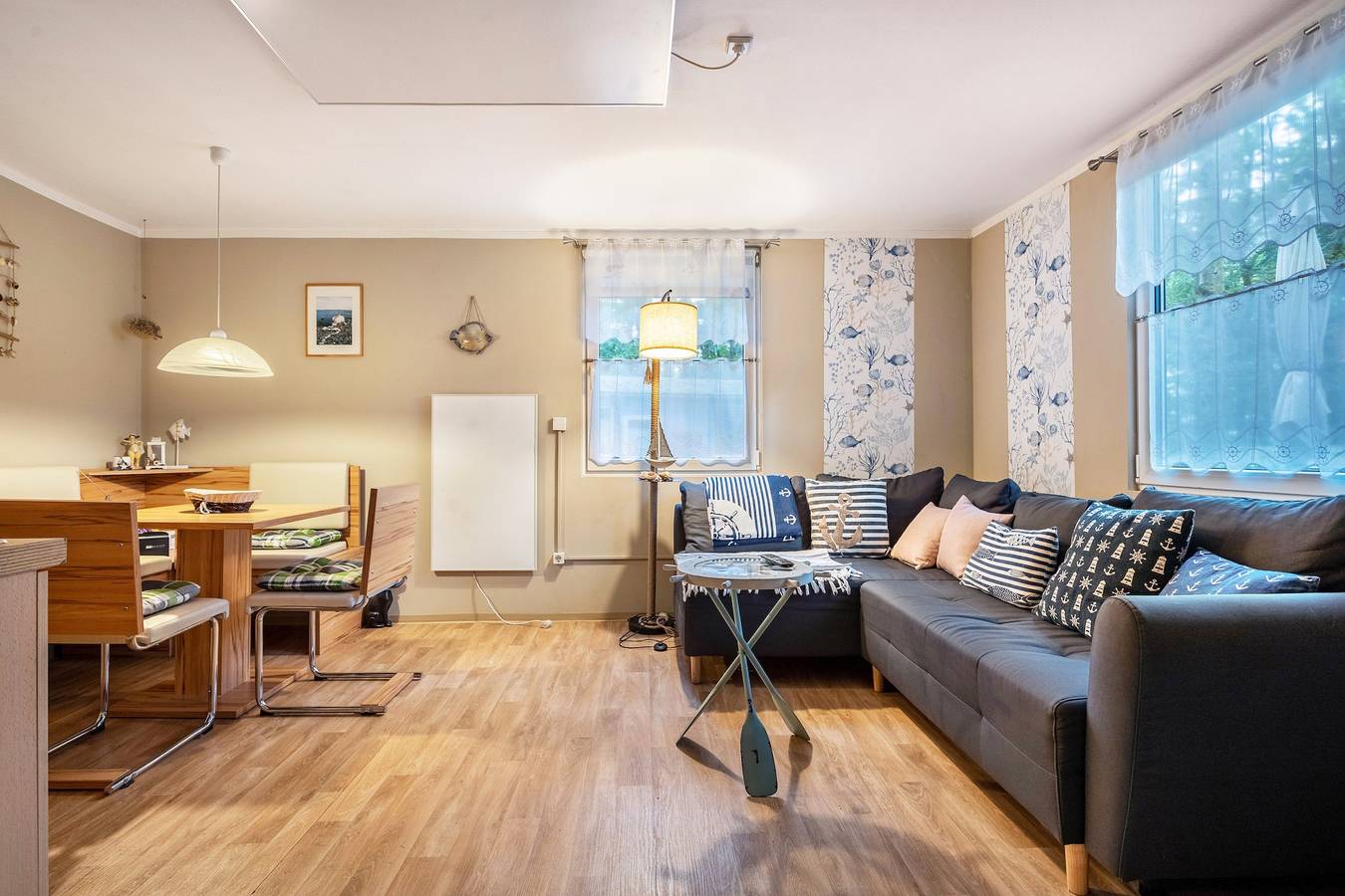 Ferienhaus 'Ferienhaus Rosi' mit privater Terrasse, Gemeinschaftsgarten und Wi-Fi in Bakenberg, Dranske
