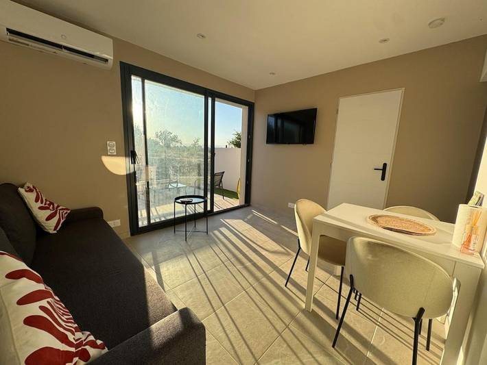 Location de vacances pour 4 personnes, avec Terrasse et Vue à Montblanc