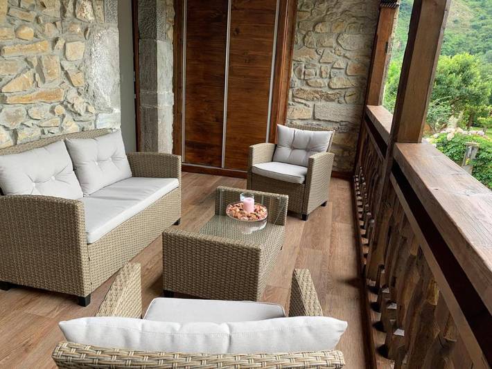 Casa rural para 3 personas, con vistas y jardín en Parres - 3