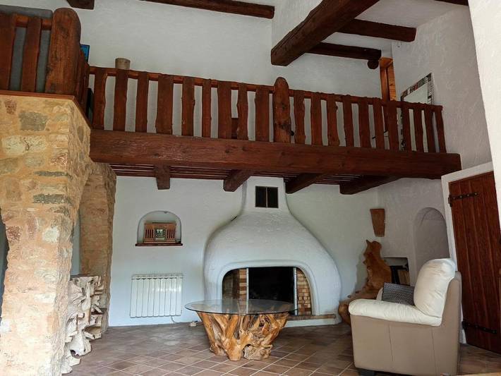 Location de vacances pour 8 personnes, avec jardin ainsi que terrasse et vue à Saint-Cézaire-sur-Siagne - 4