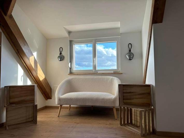 Cottage pour 2 personnes, avec vue et jardin, animaux acceptés à Bernardswiller