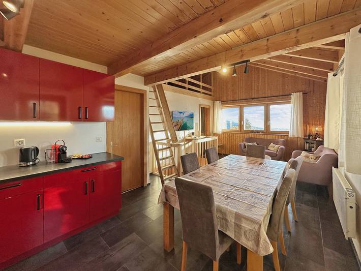 Location de vacances pour 5 personnes, avec terrasse et jardin à Ayent - 4