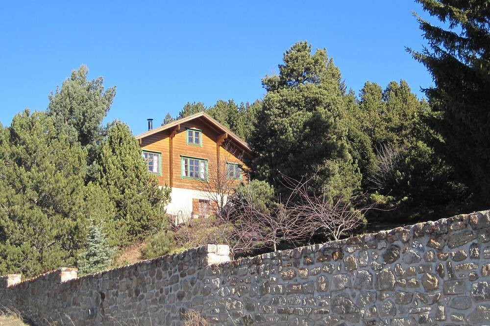 Chalet finnischem Holz in Bolquère, Parc naturel régional des Pyrénées catalanes