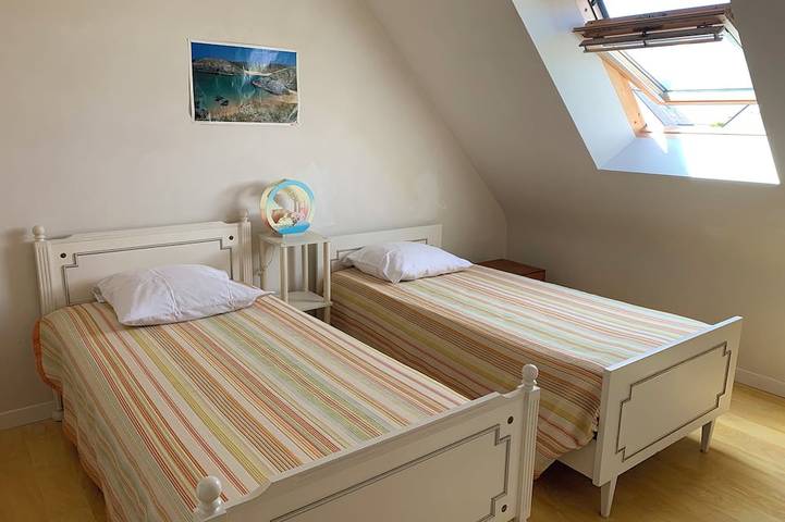 Location de vacances pour 6 personnes, avec terrasse et jardin dans Plage Du Petit Rohu Saint Pierre Quiberon - 3