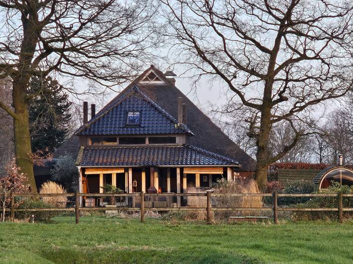 Vakantiehuis voor 2 personen, with tuin and sauna as well as terras, met huisdier in Drenthe