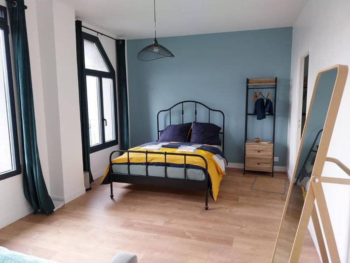 Appartement de vacances pour 6 personnes, avec jardin et vue