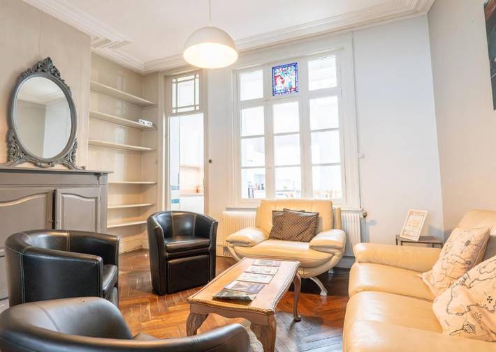 Appartement de vacances pour 12 personnes, avec vue et terrasse