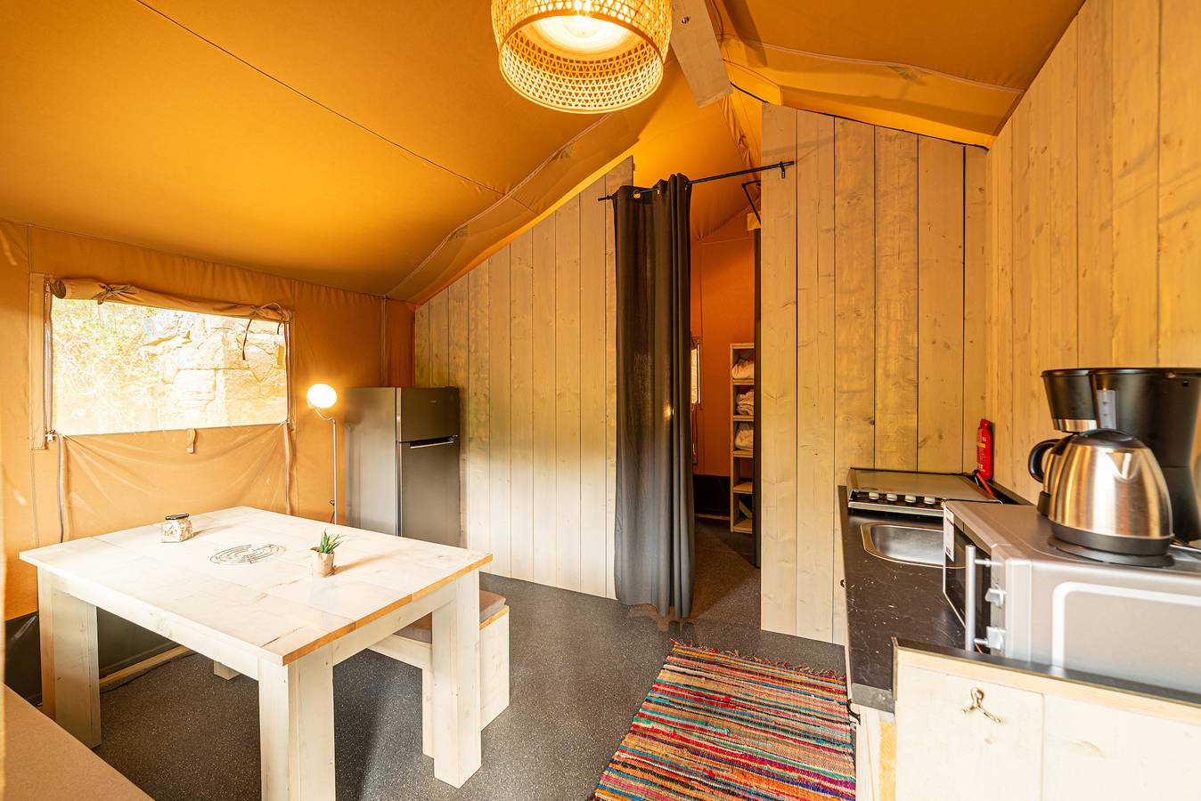 Camping Delle Rose — Safari Tent Serengeti in Isolabona, Ligurian Alps