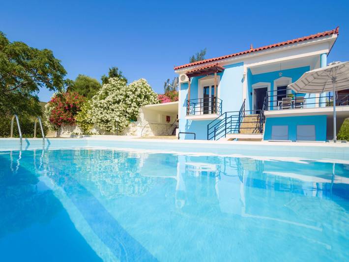 Vakantiehuis voor 4 personen, met zwembad en tuin in Samos