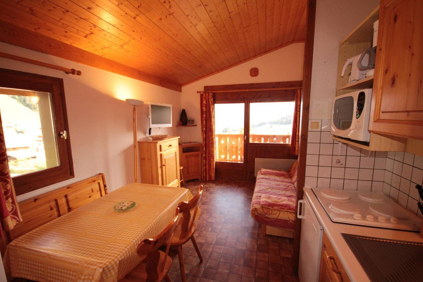 Apartamento entero, Résidence le Christiania A - Apartamento cabina 2 piezas para 6 personas (A18) in Hauteluce, Albertville region