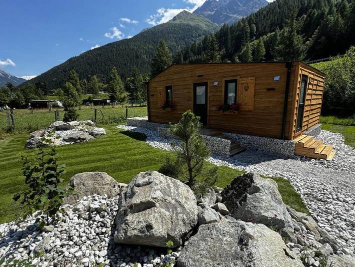 Ferienpark für 4 Personen, mit Ausblick und Terrasse sowie Pool, mit Haustier in Tirol