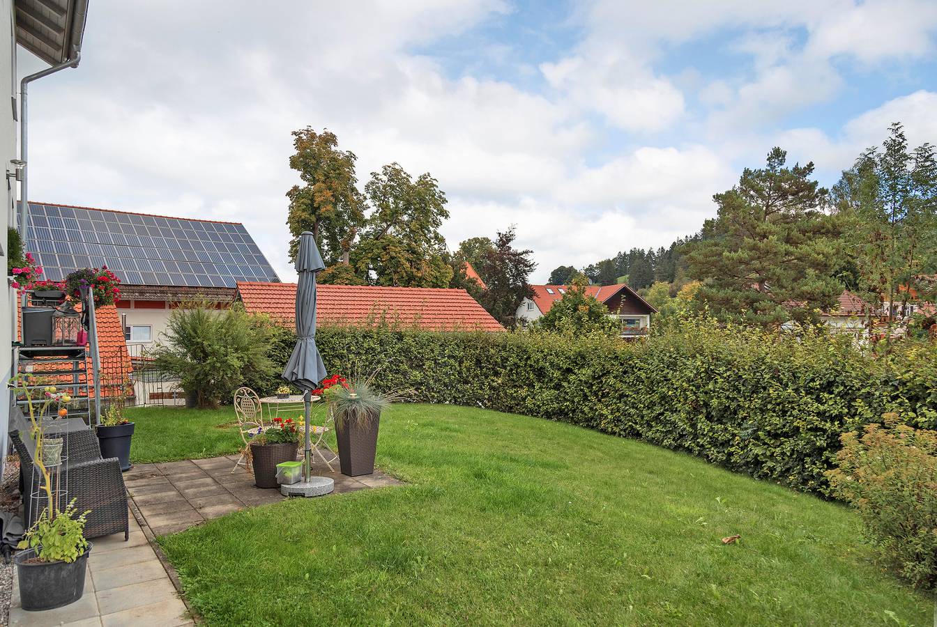 Ganze Wohnung, Ferienwohnung 'Am Mühlbach' mit Gemeinschaftsgarten, Balkon und Wlan in Marktoberdorf, Bayerisch Schwaben