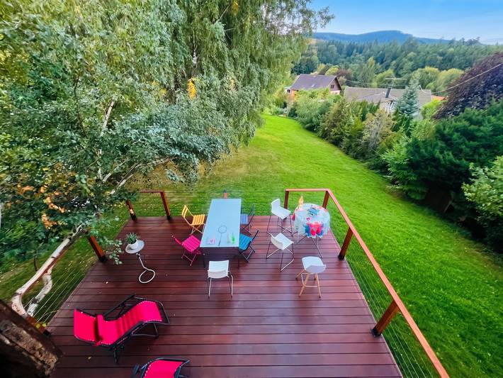 Chalet für 15 Personen, mit Terrasse im Elsass