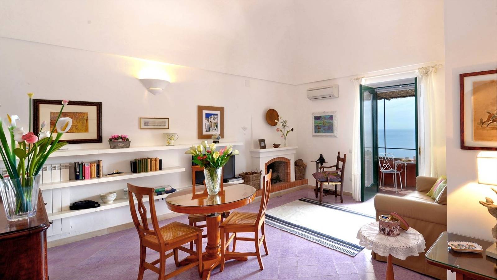 Apartamento vacacional entero, Apartamento de vacaciones para 3 personas con terraza in Positano, Costa Amalfitana