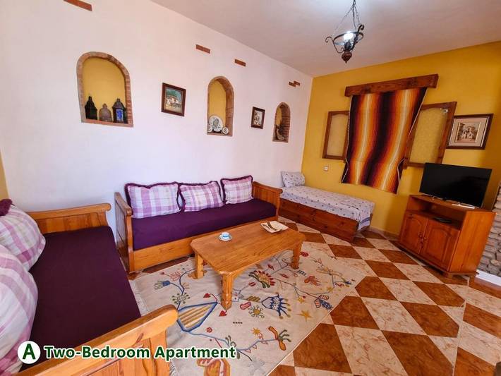 Gîte pour 6 personnes, avec jardin et vue dans Kaa Asras - 3