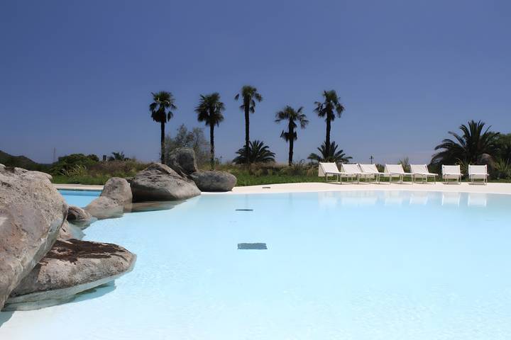 Maison de vacances pour 7 personnes, avec jardin dans Sud Sardaigne