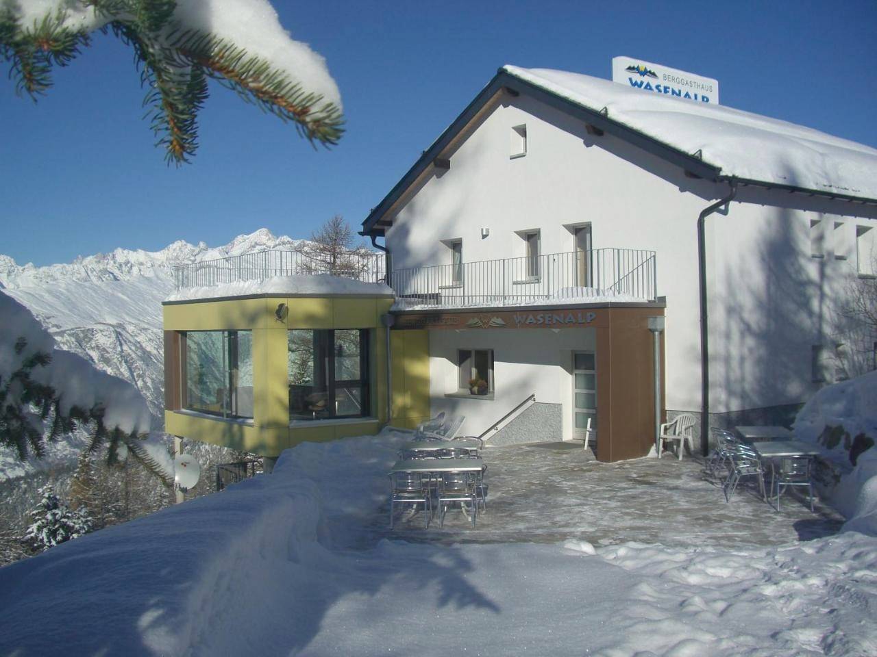 Berggasthaus Wasenalp in Rothwald, Ried-Brig