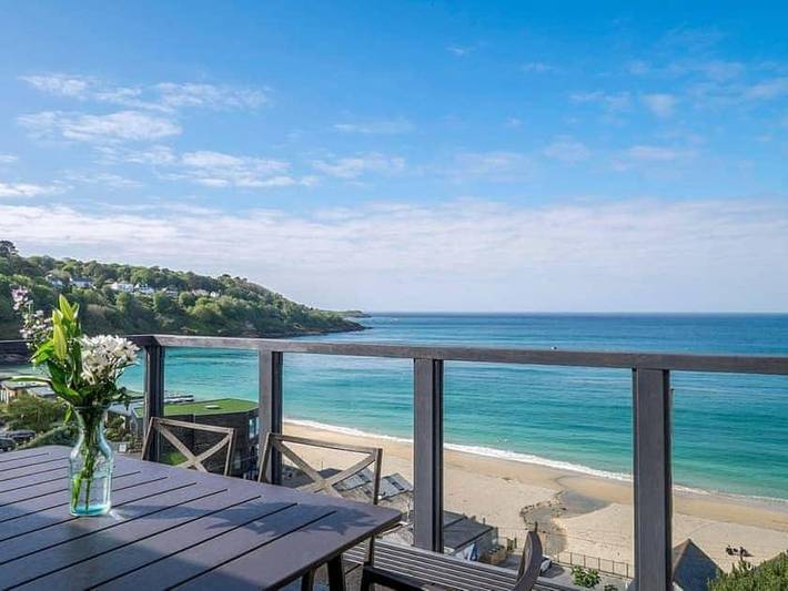 BnB für 2 Personen, mit Balkon und Terrasse sowie Garten und Ausblick in St. Ives