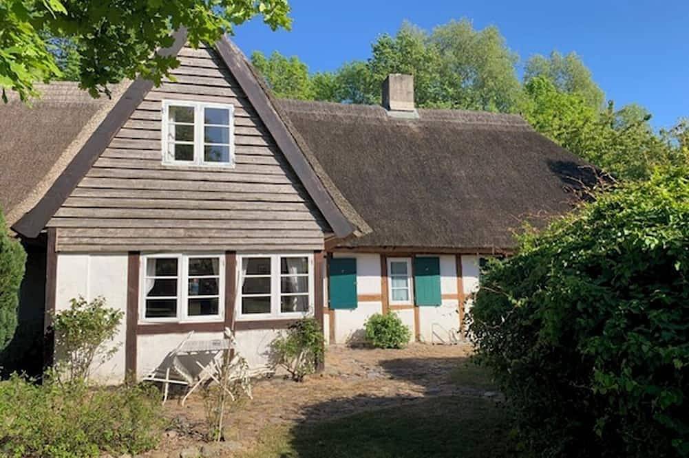 Ganze Wohnung, Reethaus Rosengarten - Strauchrose im Dg mit Kamin - max. 4 Pers. in Schaprode, Rügen