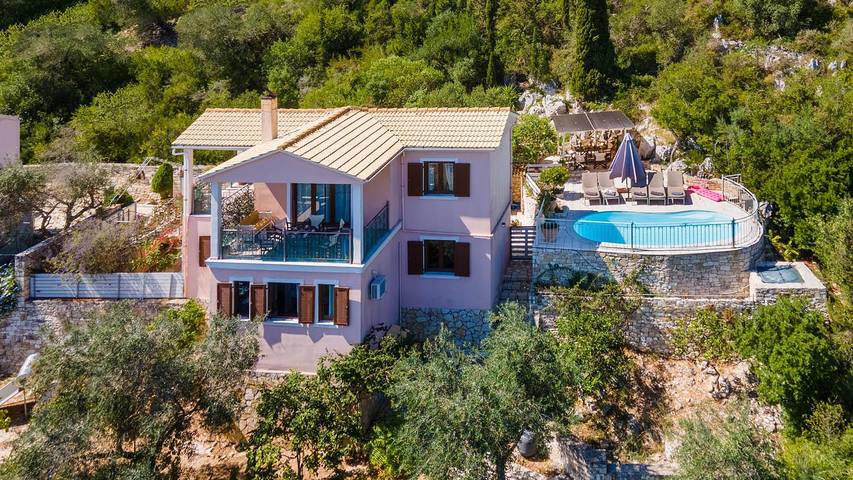 Villa voor 6 personen, met tuin en terras op Paxos
