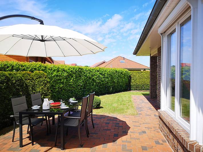 Ferienhaus für 7 Personen, mit Balkon und Terrasse sowie Garten und Pool in Walchum - 3