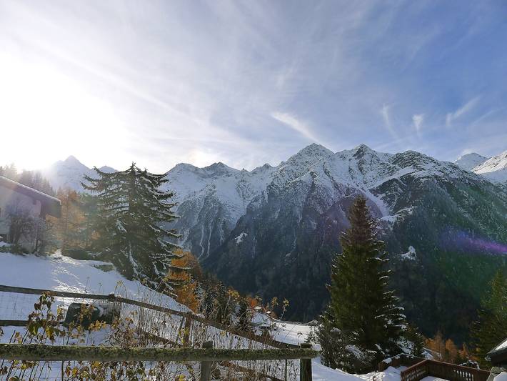 Ferienhaus für 4 Personen, mit Garten und Terrasse sowie Ausblick im Wallis - 2