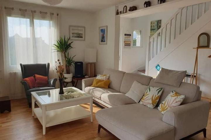 Ferienhaus für 9 Personen, mit Garten, mit Haustier