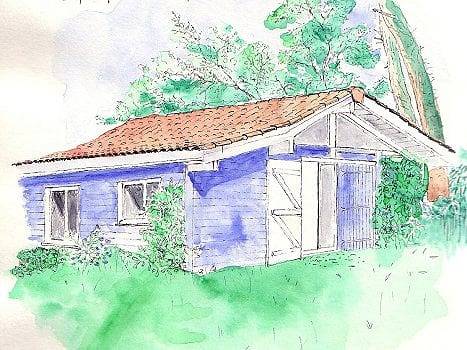 Villa Ananda - Dépendance "Kermessu" in Capbreton, Région de Dax
