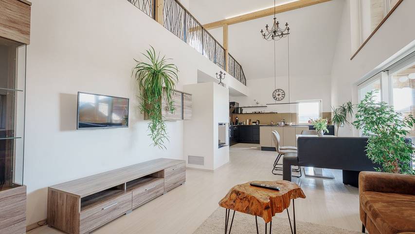 Ferienwohnung für 6 Personen, mit Balkon und Seeblick, kinderfreundlich in Petting