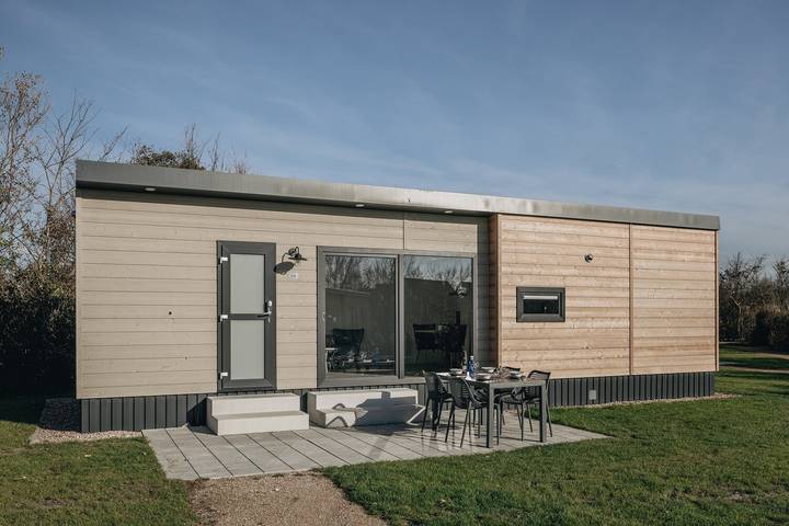 Chalet für 4 Personen, mit Balkon/Terrasse und Terrasse in Domburg