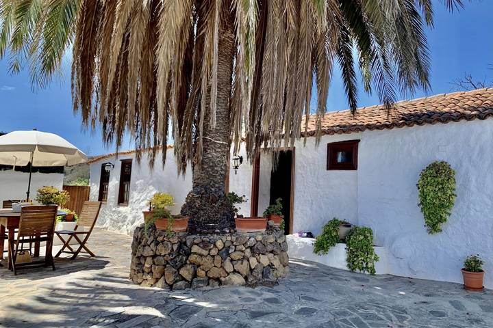 Bauernhof für 5 Personen, mit Terrasse und Garten sowie Pool in Granadilla de Abona