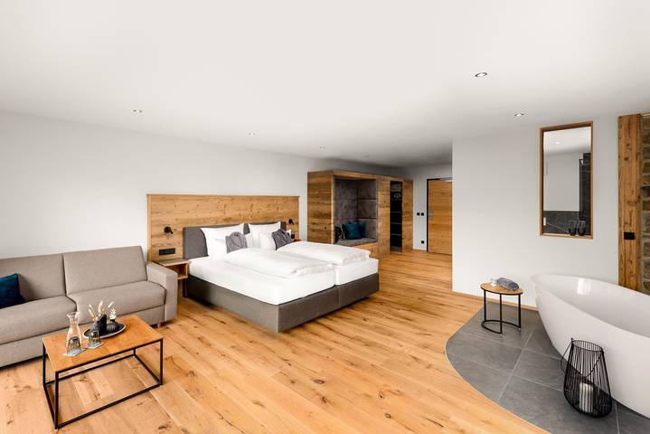 Ferienwohnung für 4 Personen, mit Sauna und Garten sowie Terrasse und Whirlpool im Oberallgäu - 2