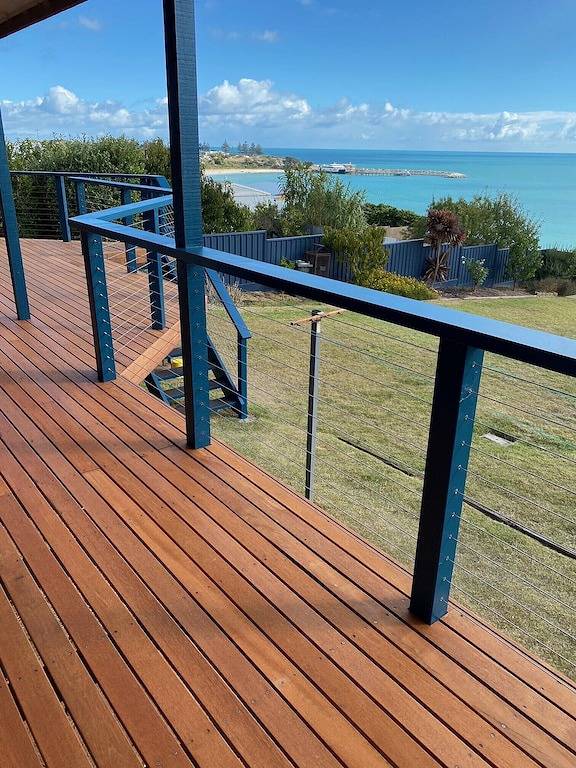 Ocean Blue Ki. Absolute Meeresfront, kostenloses Wlan in Penneshaw, Känguru-Insel