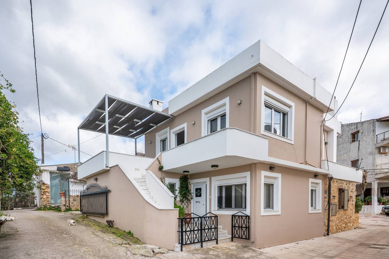 Geheel appartement, Appartement 'Palailimnos' met Uitzicht op Zee, Wi-Fi en Airconditioning in Nikiforos Fokas, Rethymno en omgeving