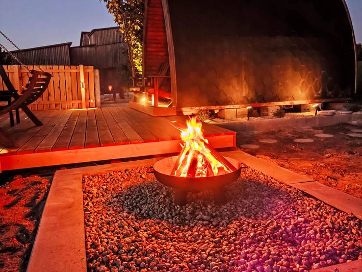 Ferienwohnung für 2 Personen, mit Balkon und Whirlpool sowie Terrasse in Hohenberg an der Eger