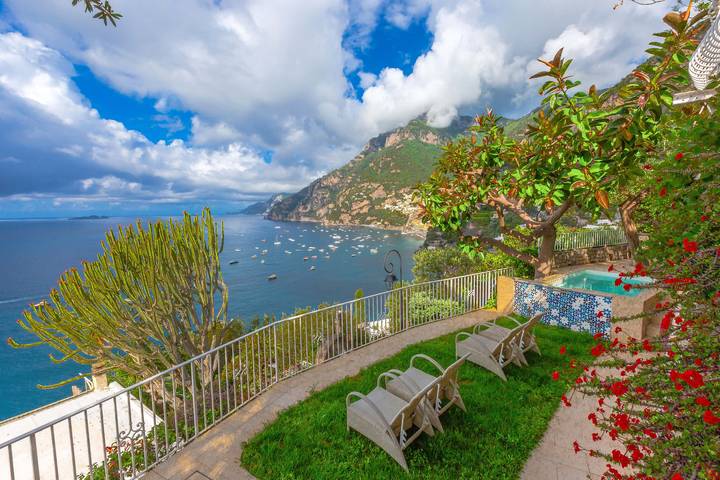 Villa voor 10 personen, met tuin in Positano