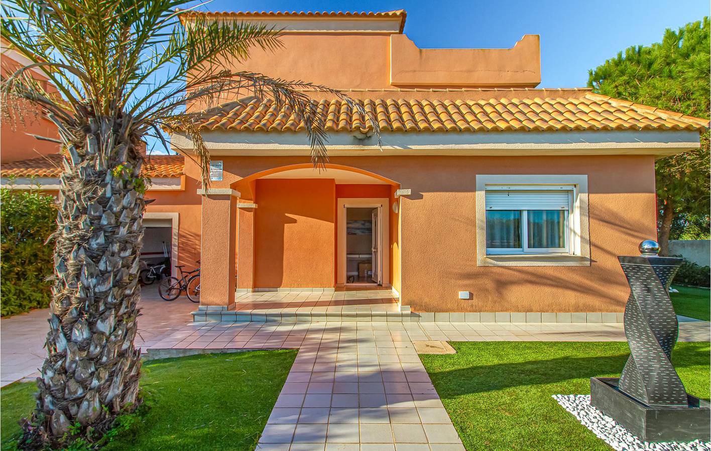 Oceanfront Apartment with Parking, AC, Terrace & Pool in San Javier, Costa Cálida